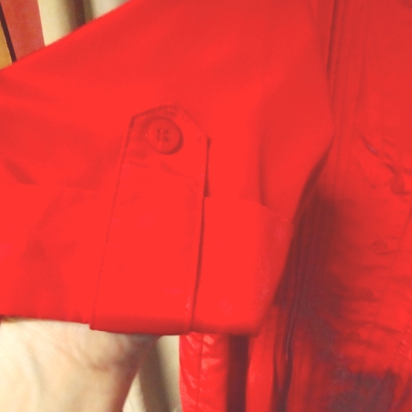 Essentials Red Tunic Top - Picture 3 of 5